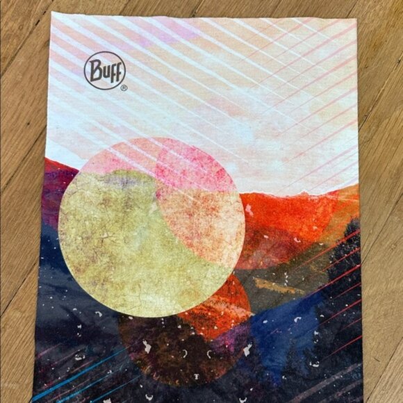 New Buff sunset insect shield UV protection woven bandana neck scarf neck warmer - Picture 2 of 5